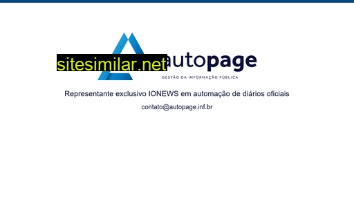 autopage.inf.br alternative sites