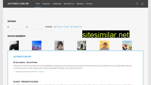 autores.com.br alternative sites