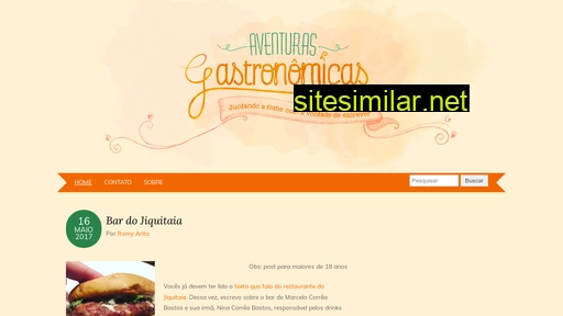 aventurasgastronomicas.com.br alternative sites