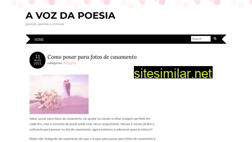 avozdapoesia.com.br alternative sites