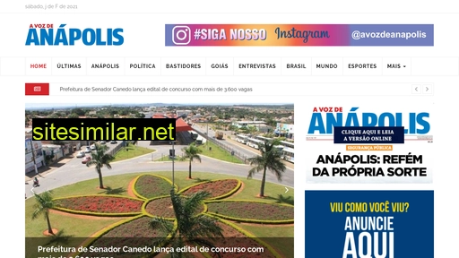 avozdeanapolis.com.br alternative sites