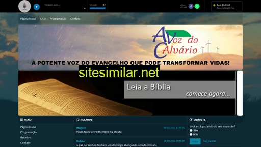avozdocalvario.com.br alternative sites