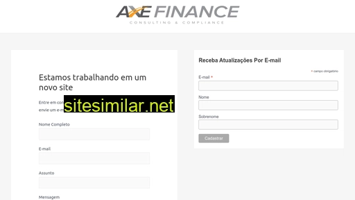 axefinance.com.br alternative sites