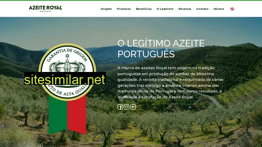 azeiteroyal.com.br alternative sites