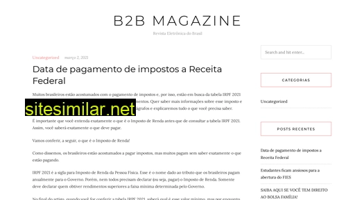 b2bmagazine.com.br alternative sites
