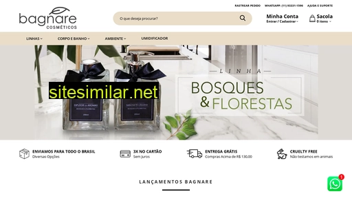 bagnarecosmeticos.com.br alternative sites