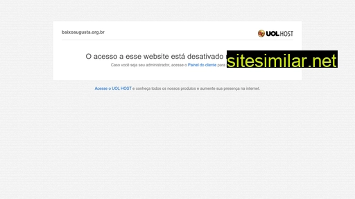baixoaugusta.org.br alternative sites