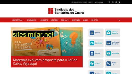 bancariosce.org.br alternative sites