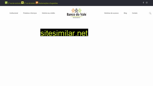 bancodovale.org.br alternative sites