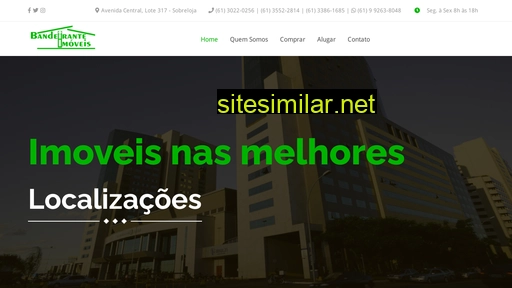 bandeiranteimoveis.com.br alternative sites