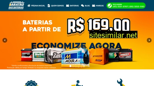 barataodasbaterias.com.br alternative sites