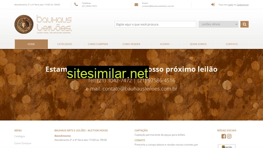 bauhausleiloes.com.br alternative sites