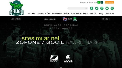 baurubasket.com.br alternative sites