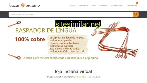 bazarindiano.com.br alternative sites