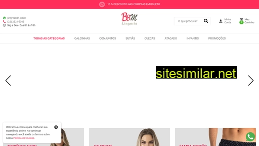 bbmlingerie.com.br alternative sites