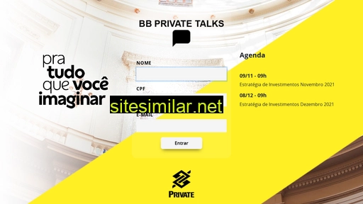 bbprivatetalks.com.br alternative sites