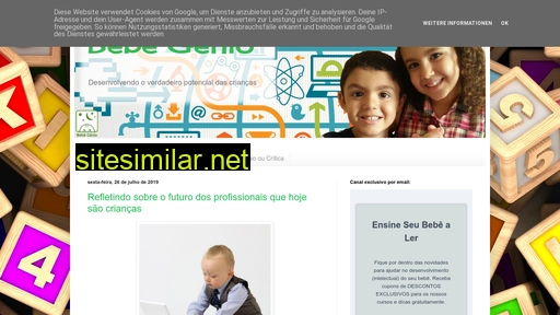 bebegenio.com.br alternative sites