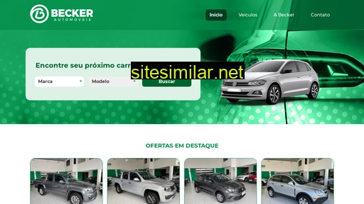 beckerautomoveis.com.br alternative sites