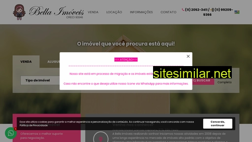 bellaimoveissp.com.br alternative sites