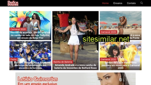 bellasdosamba.com.br alternative sites
