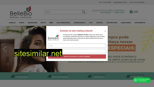 bellebio.com.br alternative sites