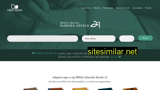 bibliaalmeida21.com.br alternative sites