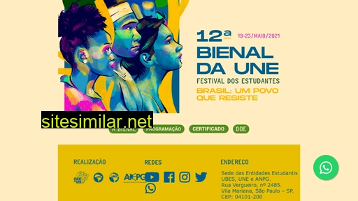 bienaldaune.org.br alternative sites