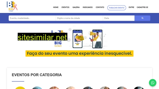 bigticket.com.br alternative sites