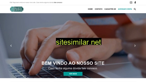 bilhetecerto.com.br alternative sites