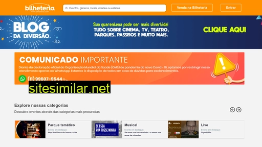 bilheteria.com.br alternative sites