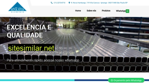 binkaferaluminio.com.br alternative sites