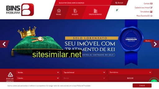 binsimoveis.com.br alternative sites