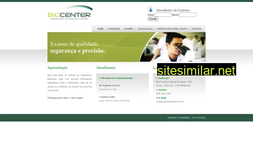 biocenterlab.com.br alternative sites