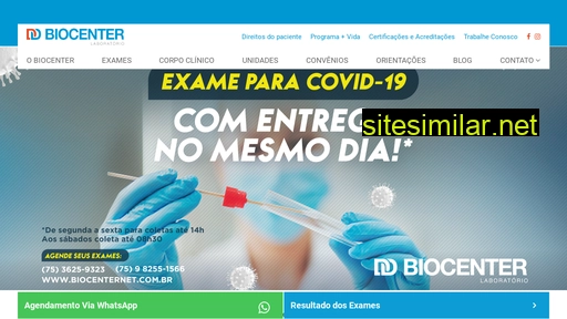 biocenternet.com.br alternative sites