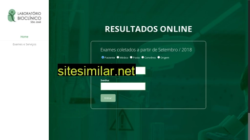 bioclinicosaojose.com.br alternative sites