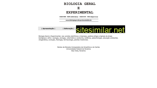 biologiageralexperimental.bio.br alternative sites