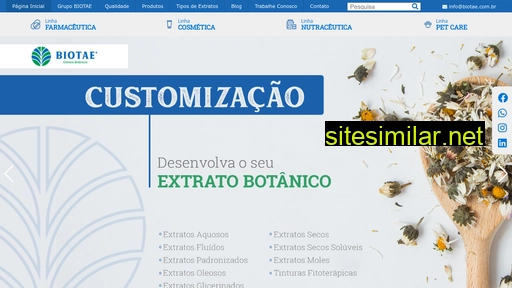 biotae.com.br alternative sites