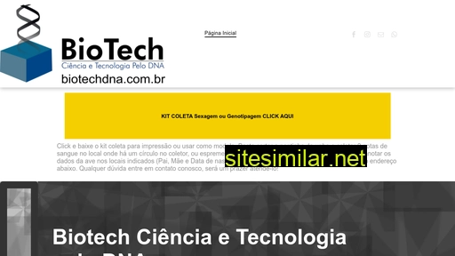 biotechdna.com.br alternative sites