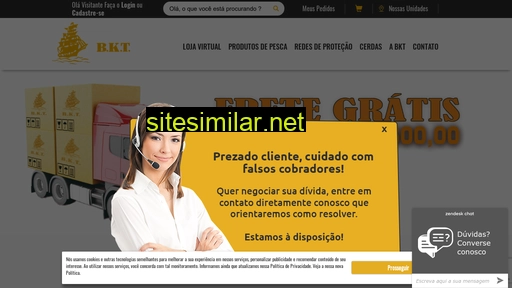 bktpesca.com.br alternative sites