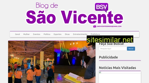 blogdesaovicente.com.br alternative sites