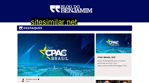 blogdobenjamim.com.br alternative sites