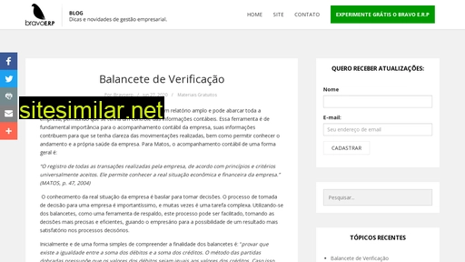 blogdobravoerp.com.br alternative sites