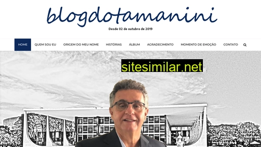 blogdotamanini.com.br alternative sites