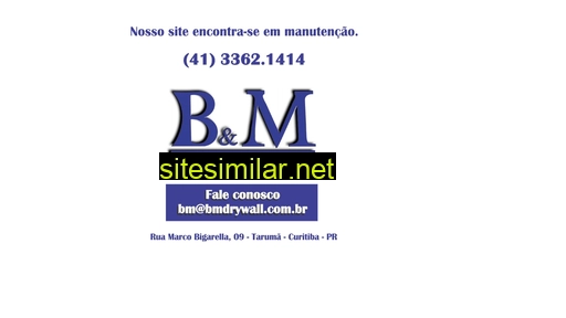 bmdrywall.com.br alternative sites
