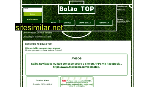 bolaotop.com.br alternative sites