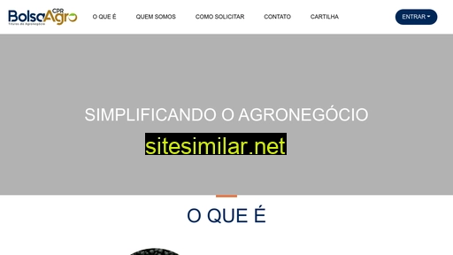 bolsaagrocpr.com.br alternative sites