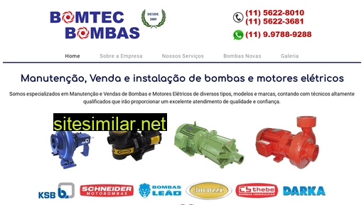 bomtecbombas.com.br alternative sites