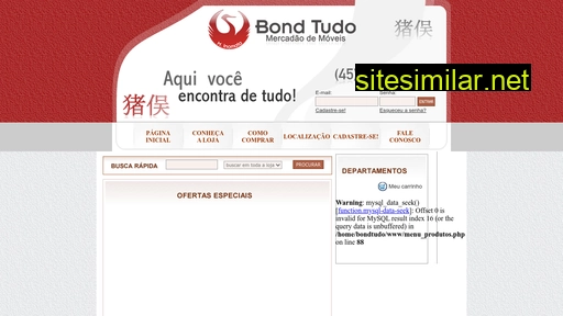bondtudo.com.br alternative sites