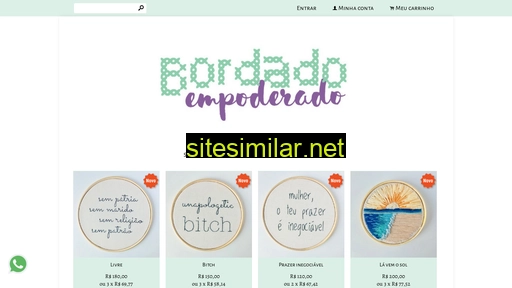 bordadoempoderado.com.br alternative sites