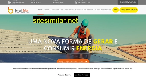 borealsolar.com.br alternative sites